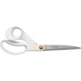 Fiskars Mehrzweck-Schere, L 24 cm, für Rechtshänder , Weiß, 1 Stk [HOB-1020414]