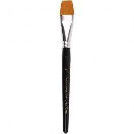 Gold Line Pinsel, Nr. 20, L 21 cm, B 24 mm, Flach, 6 Stk/ 1 Pck [HOB-10220]