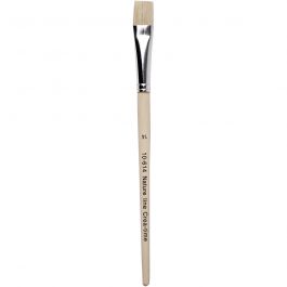 Nature Line Pinsel, Nr. 14, L 20 cm, B 15 mm, Flach, 12 Stk/ 1 Pck [HOB-10614]