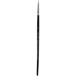 Gold Line Pinsel, Nr. 0, L 17 cm, B 1 mm, rund, 12 Stk/ 1 Pck [HOB-10701]