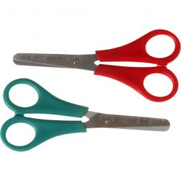 Ciseaux Enfants - Set, L : 13 cm, 12 pièces/ 1 Pq. [HOB-11169]