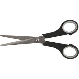 Ciseaux Tout-usage, L : 17 cm, droitier & gaucher, 1 pièce [HOB-11198]