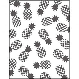 Gabarit d'embossage, ananas, dim. 11x14 cm, ép. 2 mm, 1 pièce [HOB-11769]