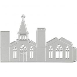 Stanz- und Prägeformen, Kirche, Größe 135x85 mm, 1 Stk [HOB-118011]