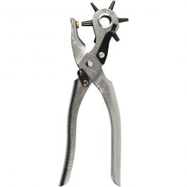 Lochzange, Lochgröße 2-4,5 mm, 1 Stk [HOB-13142]