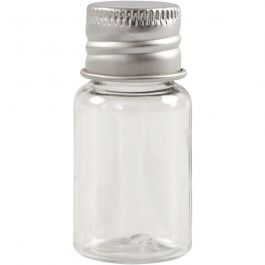 Pot à couvercle vissé, H : 48 mm, d 23,5 mm, 13 ml, 10 pièces/ 1 Pq. [HOB-13177]