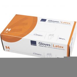 Latex-Handschuhe, Größe medium , 100Stk/ 1 Pck [HOB-13224]