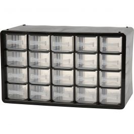 Bloc Organiser, dim. PC 20, dim. 18,4x30,5x14,9 cm, diamètre intérieur 55x37 mm, 1 set [HOB-13305]