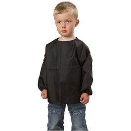 Malschürzen, L 41 cm, Größe 2-3 Jahre, Schwarz, 1 Stk [HOB-13790]