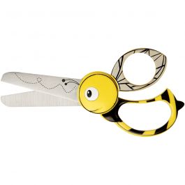Fiskars Kinderschere mit Tiermotiv, Biene , L 13 cm, 1 Stk [HOB-1379]