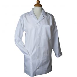 Malkittel, L 91 cm, Größe x-large, Armlänge: 64 cm , Weiß, 1 Stk [HOB-13904]