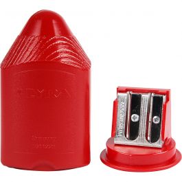 Taille-crayon, H : 8,5 cm, rouge, 1 pièce [HOB-14142]