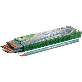 BIC Crayons Evolution, L : 17,5 cm, HB, ép. 7 mm, mine 2 mm, 12 pièces/ 1 Pq. [HOB-14183]