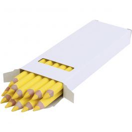 edu3 Jumbo-Buntstifte, Dicke 10 mm, Mine 6,25 mm, Hellgelb, 12 Stk/ 1 Pck [HOB-408011]