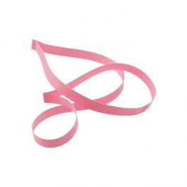 Ruban élastique de décoration Vinyle Stretch à dérouler rose 40.6cm (50 Pièces) [16CVLPK]