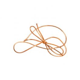Ruban élastique de décoration Vinyle Stretch à dérouler cuivre métallique 40.5cm (50 Pièces) [16MC]