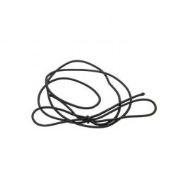 Ruban élastique de décoration Vinyle Stretch à dérouler noir 40.5 cm (50 Pièces) [16SB]