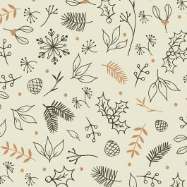 Geschenkpapier, Blumen, B 50 cm, 80 g, 5 m/ 1 Rolle [HOB-191980]