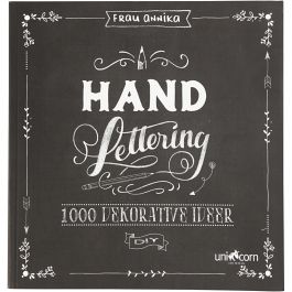 Inspirationsheft "Hand Lettering", Größe 22x23 cm, Dicke 2 cm, Anzahl der Seiten 143, 1 Stk [HOB-19290]