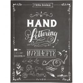 Übungsheft "Hand Lettering", Größe 21x28 cm, Dicke 1 cm, Anzahl der Seiten 63, 1 Stk [HOB-19291]