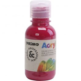 PRIMO Acrylfarbe in ausgezeichneter Qualität, Primärrot, 125 ml/ 1 Fl. [HOB-638335]