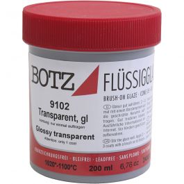 Glasur für Ton, Transparent, 200 ml/ 1 Dose [HOB-675992]