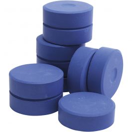 Gouache - Assortiment, bleu, H: 19 mm, d 57 mm, 10 pièce/ 1 Pq. [HOB-627254]