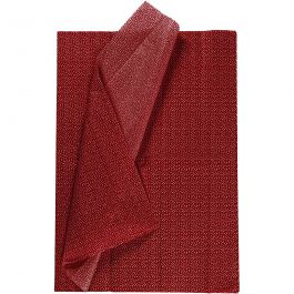 Seidenpapier, Blatt 50x70 cm, 14 g, Rot, 6 Bl./ 1 Pck [HOB-200895]