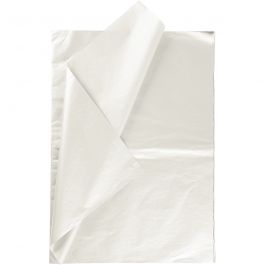 Seidenpapier, Blatt 50x70 cm, 17 g, Perlmutt, 6 Bl./ 1 Pck [HOB-200910]