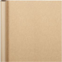 Geschenkpapier , B 50 cm, 60 g, Beige, 5 m/ 1 Rolle [HOB-20264]