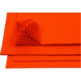 Papier Concertina, feuille 28x17,8 cm, orange, 8 flles/ 1 Pq. [HOB-20499]