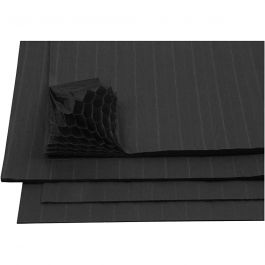 Papier Concertina, feuille 28x17,8 cm, noir, 8 flles/ 1 Pq. [HOB-20501]