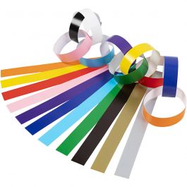 Guirlande en Papier, L : 16 cm, L : 15 mm, ass. de couleurs, 2400 pièces/ 1 Pq. [HOB-20785]