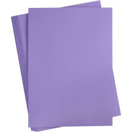 Papier Cartonné, A2, feuille 420x594 mm, 180 gr, violet, 100 flles/ 1 Pq. [HOB-21317]
