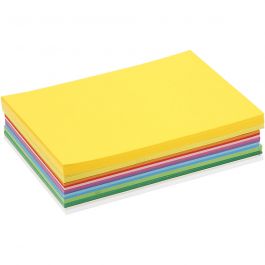Frühlingskarton, A5, Blatt 148x210 mm, 180 g, Sortierte Farben, 300 Bl. sort./ 1 Pck [HOB-21435]