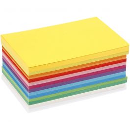 Frühlingskarton, A6, Blatt 105x148 mm, 180 g, Sortierte Farben, 300 Bl. sort./ 1 Pck [HOB-21436]