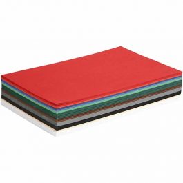 Weihnachts-Karton, A4, Blatt 210x297 mm, 180 g, Sortierte Farben, 300 Bl. sort./ 1 Pck [HOB-21444]