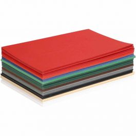 Papier Cartonné Noël, A5, feuille 148x210 mm, 180 gr, ass. de couleurs, 300 flles ass./ 1 Pq. [HOB-21445]