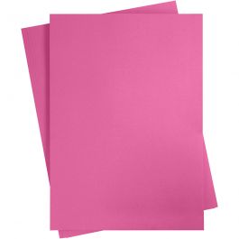 Papier cartonné coloré, rose, A2, 420x600 mm, 180 gr, 10 flles/ 1 Pq. [HOB-215046]