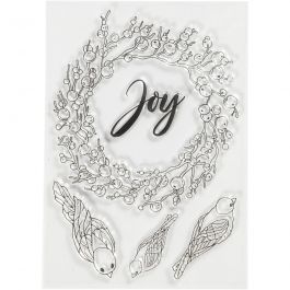 Silikon-Motive, JOY, Größe 10,5x15 cm, 1 Bl. [HOB-21584]