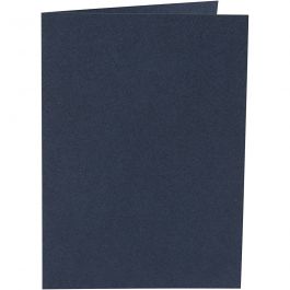 Karten, Kartengröße 10,5x15 cm, 220 g, Blau, 10 Stk/ 1 Pck [HOB-216014]