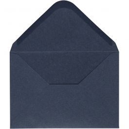 Umschläge, Umschlaggröße 11,5x16 cm, 110 g, Blau, 10 Stk/ 1 Pck [HOB-217014]