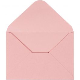 Umschläge, Umschlaggröße 11,5x16 cm, 110 g, Rosa, 10 Stk/ 1 Pck [HOB-217019]