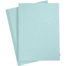 Papier, A4, feuille 210x297 mm, 80 gr, bleu clair, 20 pièces/ 1 Pq. [HOB-218018]