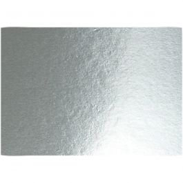 Metallic-Folienkarton, A4, 210x297 mm, 280 g, Silber, 10Bl./ 1 Pck [HOB-220780]