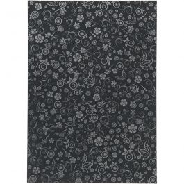 Papier, A4, feuille 210x297 mm, 80 gr, noir, 20 flles/ 1 Pq. [HOB-221002]