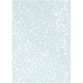 Papier, A4, feuille 210x297 mm, 80 gr, bleu clair, 20 flles/ 1 Pq. [HOB-221011]