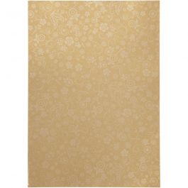 Papier, A4, feuille 210x297 mm, 80 gr, or, 20 flles/ 1 Pq. [HOB-221019]