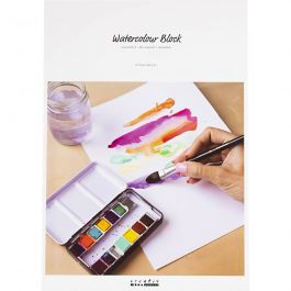 Aquarellblock, A3, Blatt 297x420 mm, 180 g, Weiß, 20 Bl./ 1 Stk [HOB-22106]
