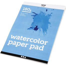 Aquarellblock, A4, Blatt 210x297 mm, 180 g, Weiß, 20 Bl./ 1 Stk [HOB-22107]